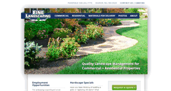 Desktop Screenshot of finelandscaping.com